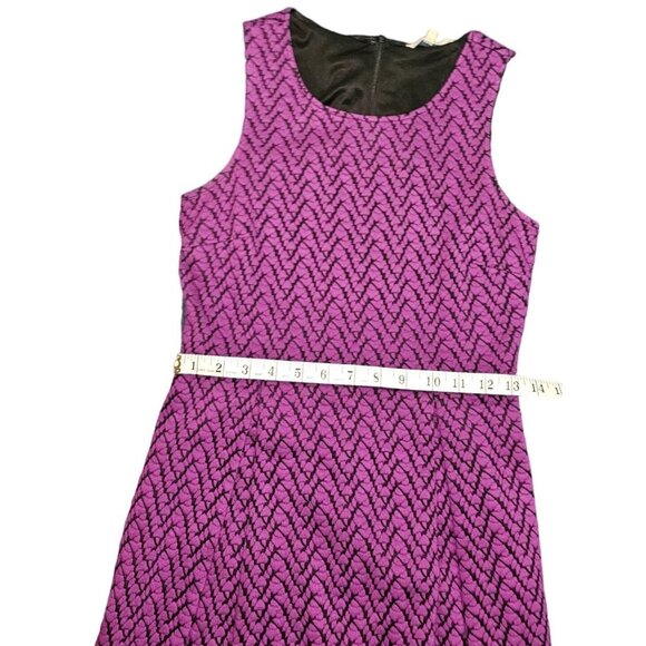 41‎ HAWTHORN | Jace Abstract Chevron Dress - Women | Color: Purple | Size: XS - Picture 11 of 11